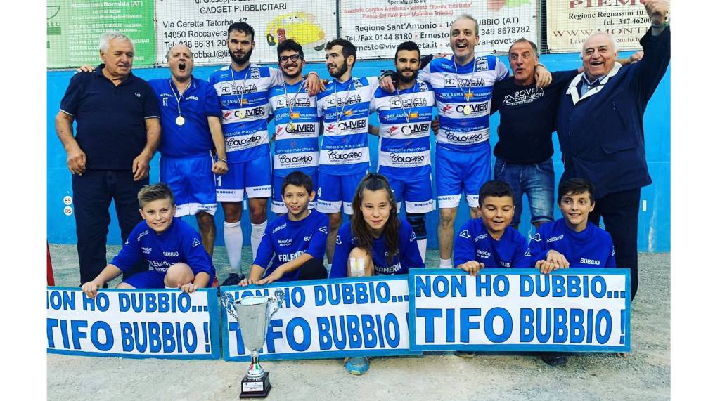 bubbio vince scudetto serie c1 2019