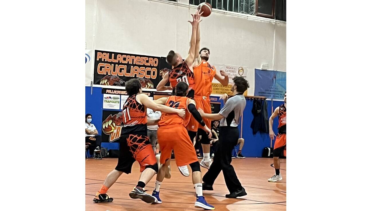 scuola basket grugliasco andata serie D 2021