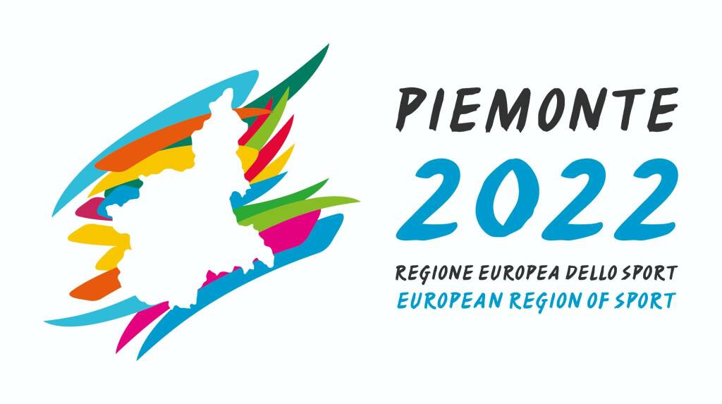 Piemonte Regione Europea dello Sport 2022 logo